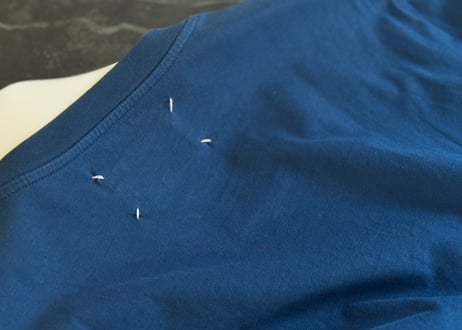 maison margiela tops navy
