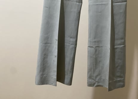 gucci rayon flare trousers