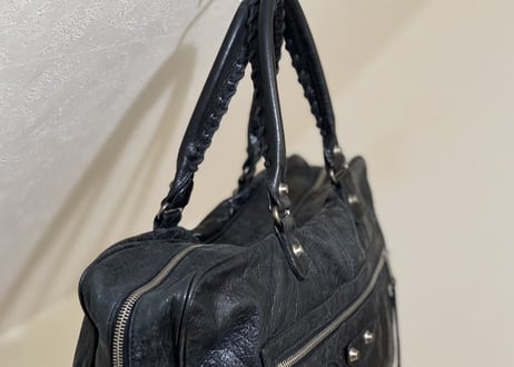 balenciaga leather bag