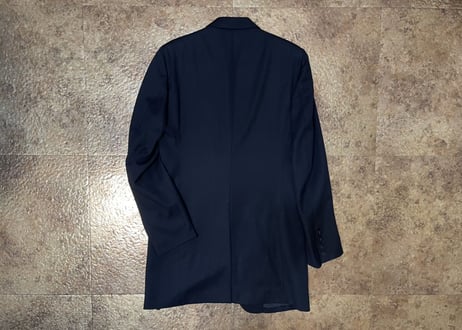 costume national homme coat dead stock