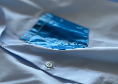 maison margiela vinyl shirt