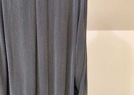 giorgio armani crepe dough shirt gray