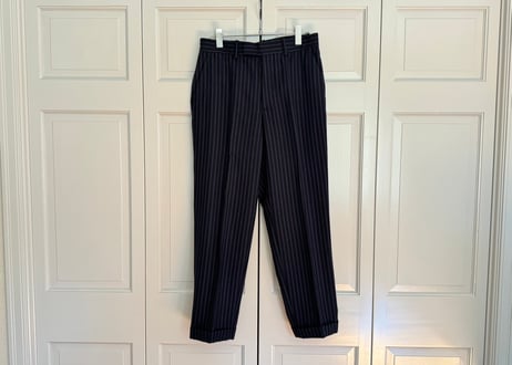 alexander mcqueen "本人期" cashmere set up suit