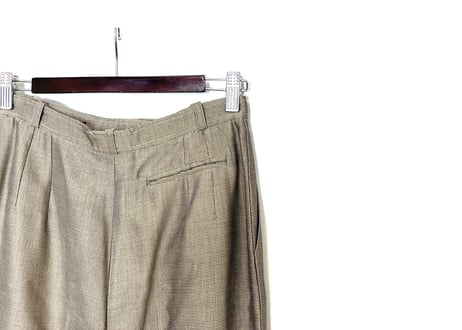 hermes silk trousers