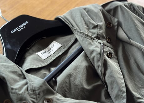 saint laurent military jacket