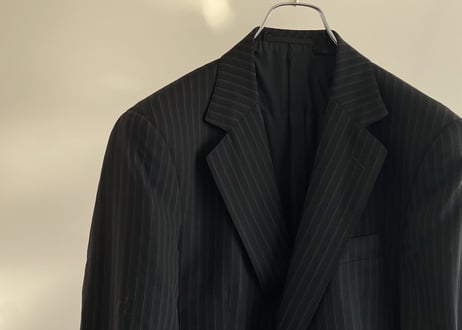 gucci stripe set up suit