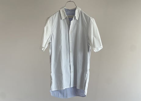 marni inside out stripe shirt