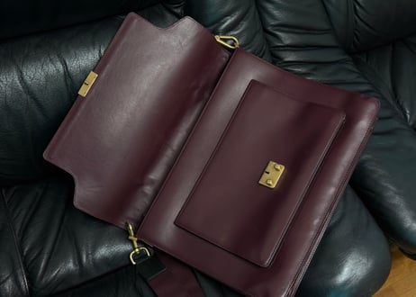 marni leather shoulder bag