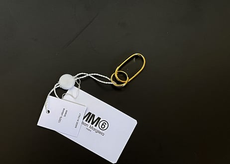 mm6 maison margiela 2019ss ring gold 12号 dead stock