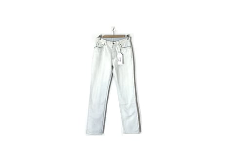 2019ss maison margiela bleach denim dead stock