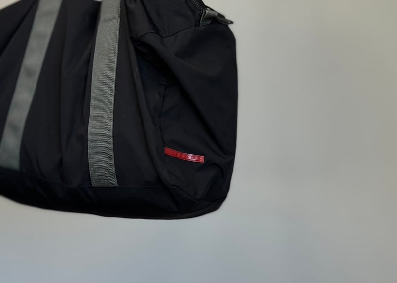 90-00s prada sports nylon bag black | weekend t 90-00s prada sports nylon bag black | weekend t