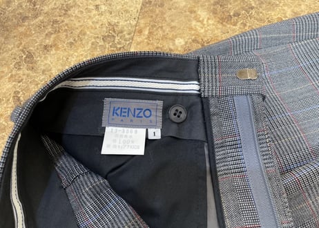 kenzo paris double setup suit