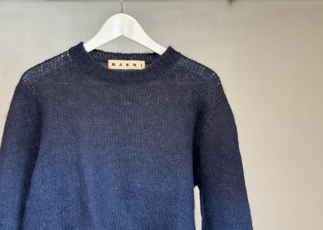 marni mohair gradation knit
