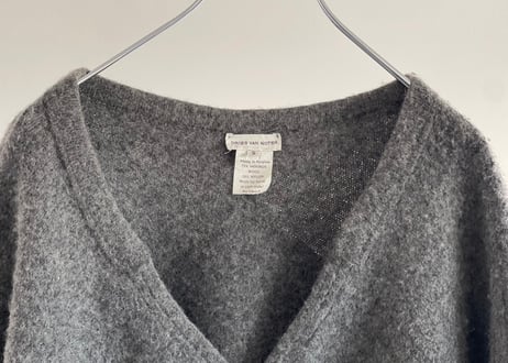 driesvannoten "ライカ期" merinos wool cardigan