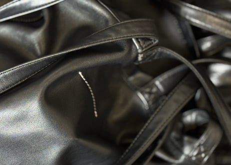 mm6 maison margiela pvc leather bag