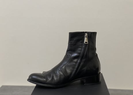 n21 leather heel boots