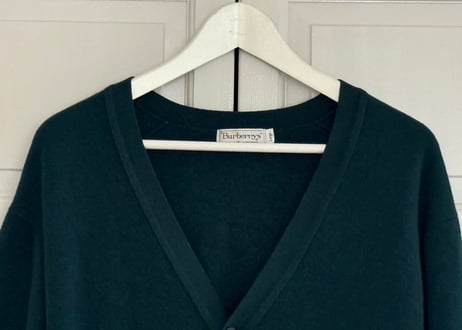 burberry cardigan