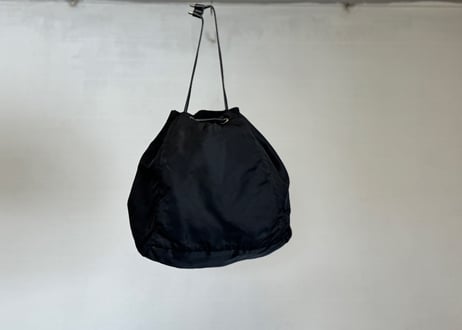 prada nylon draw strings nylon bag