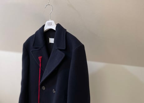 maison margiela 2017aw "白タグ" double coat dead stock