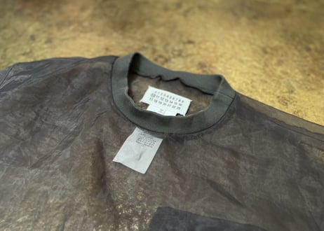 maison margiela organdie tops dead stock