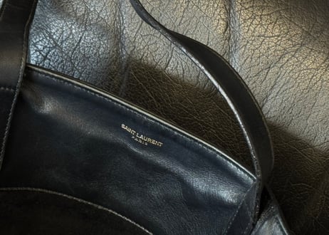 saint laurent leather bag