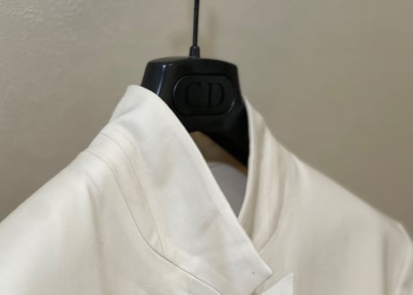 diorhomme 2012ss white coat dead stock
