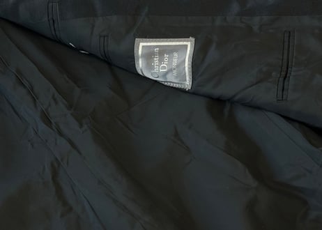dior tuxedo set up suit