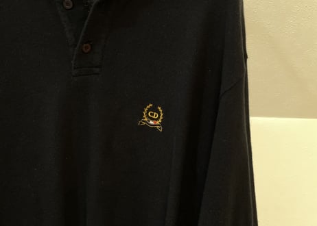 christian dior made in Italy long sleeve polo shirt
