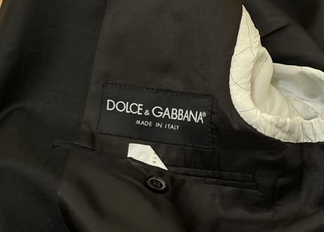 dolce&gabbana setup suit dead stock