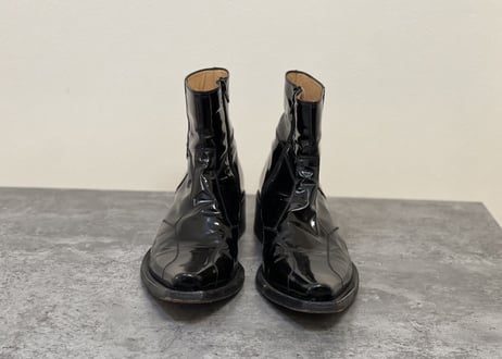 ganni barbart heel boots