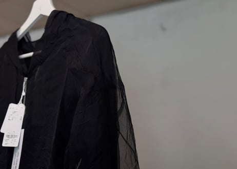 maison margiela "白タグ" silk sheer jacket dead stock