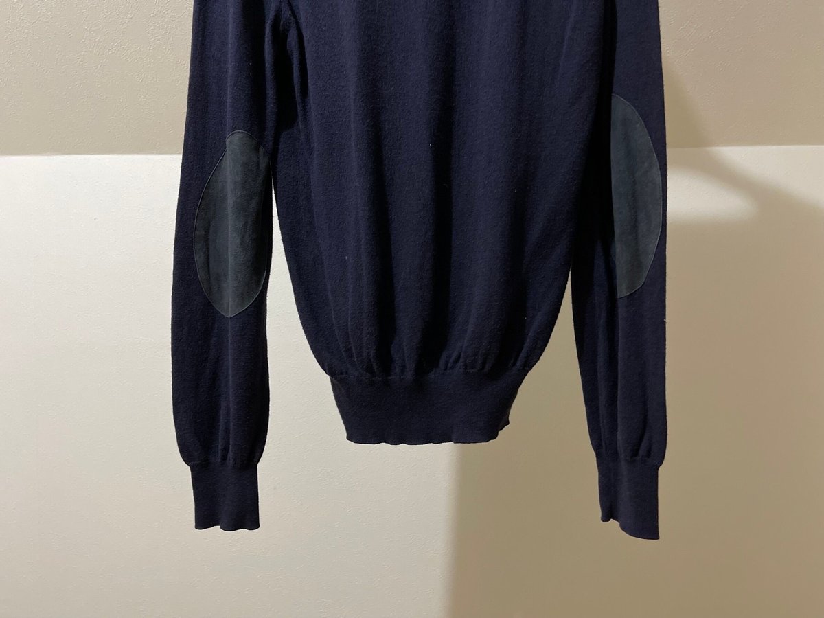 maison margiela elbow patch knit | weekend tokyo