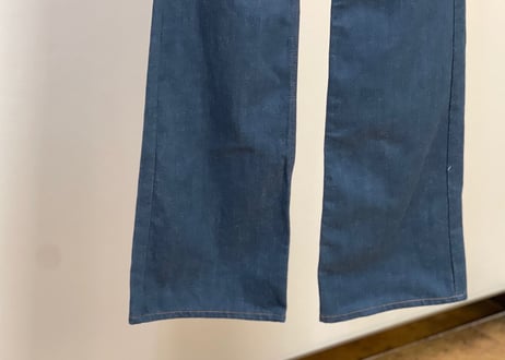 mm6 maison margiela  flare denim pants dead stock