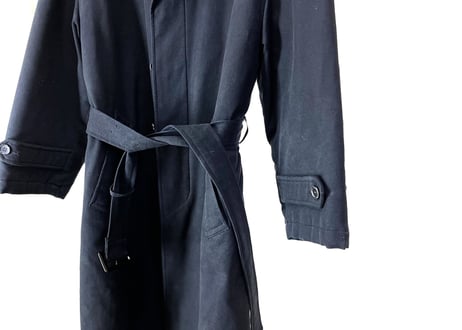 yves saint laurent belted coat