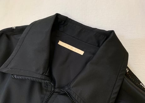 fendi nylon logo blouson black