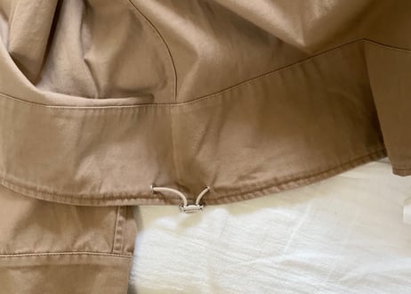jilsander silk cotton blouson