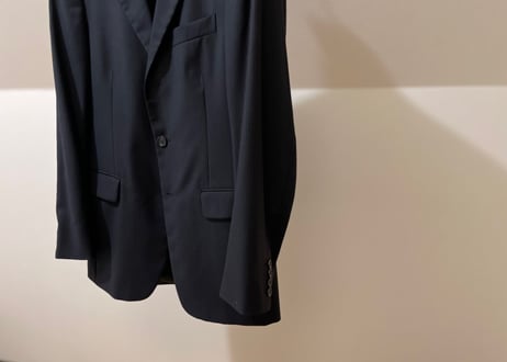 prada stripe tailored jacket