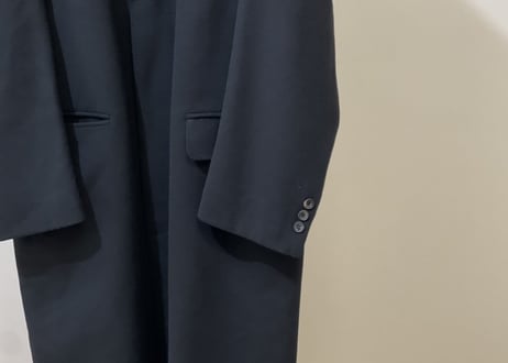 yves saint laurent pure cashmere chester field coat
