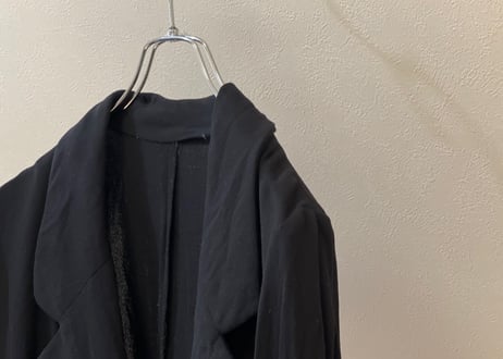 70-80s chloe made in Flance double long jacket