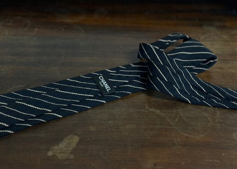 chanel necktie #A