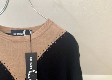 raf simons × fred perry  knit dead stock