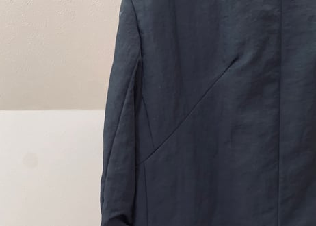 mm6 maison margiela 2020aw nylon doule black blazer dead stock