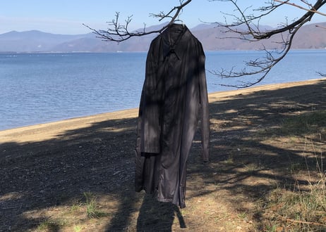2018ss giorgio armani long coat