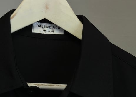 balenciaga wool shirt
