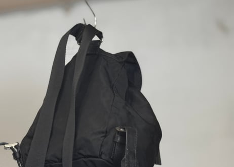 prada nylon back pack
