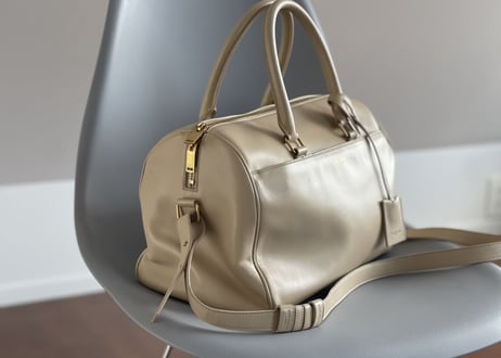 saint laurent leather bag