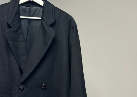 pure cashmere double long coat