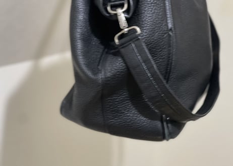 issey miyake leather bag