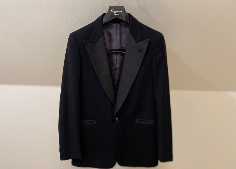 Christian Dior スモーキングジャケット 総裏 SA108 Christian Dior スモーキングジャケット 総裏 SA108