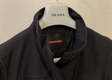 prada gore-tex coat dead stock